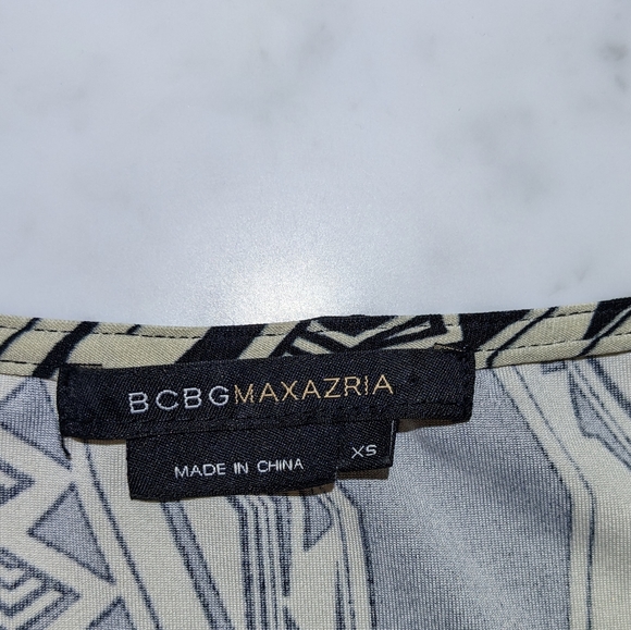 Boho Sundress / BCBG Midi / Cowl Neck Dress - Picture 6 of 10